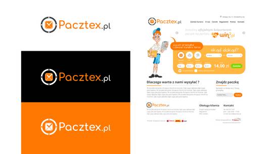 pacztex.pl - logo, www